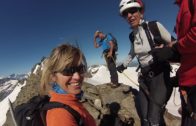 Milena Bethaz sulla montagna che l’ha vista bambina